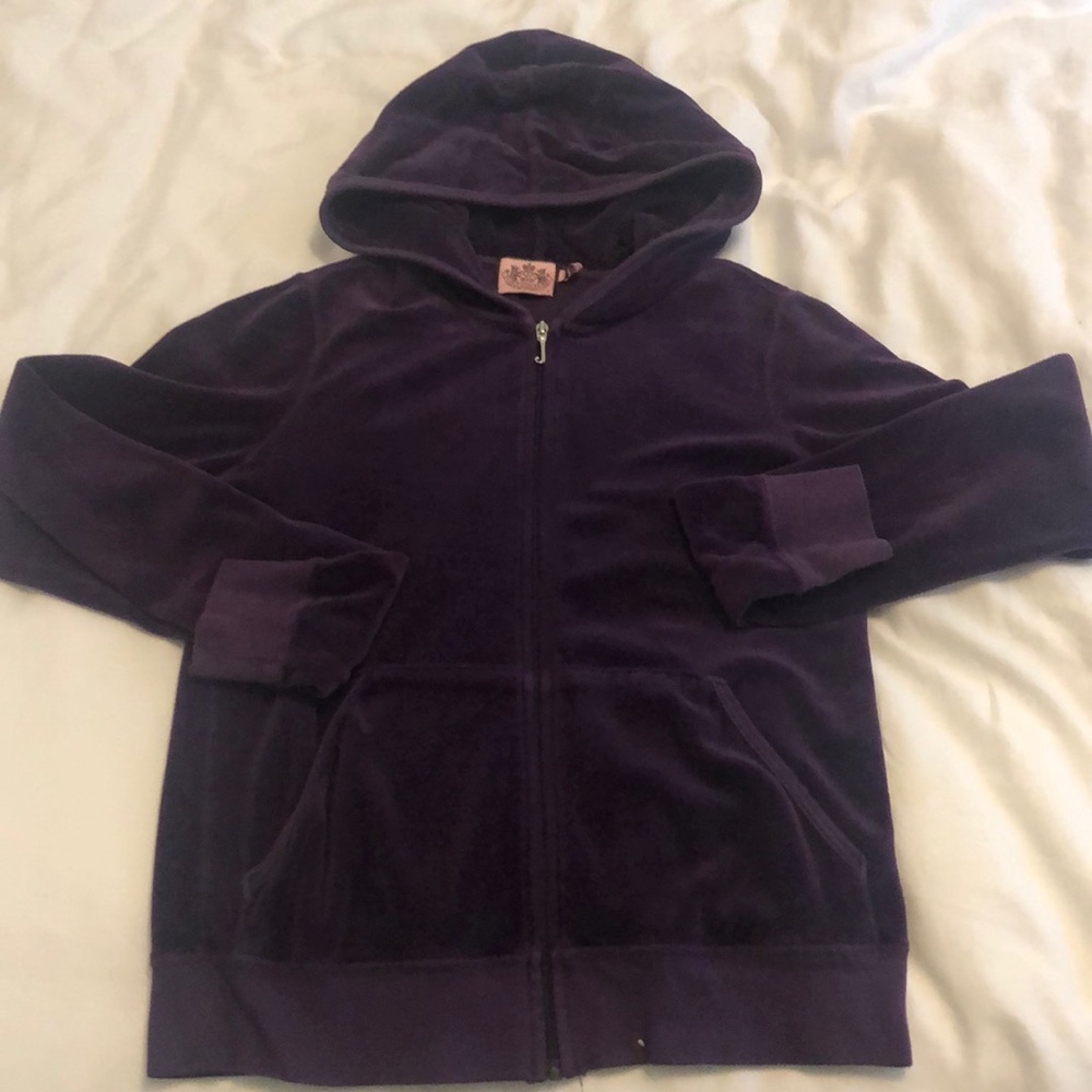 Velour Juicy Couture hoodie